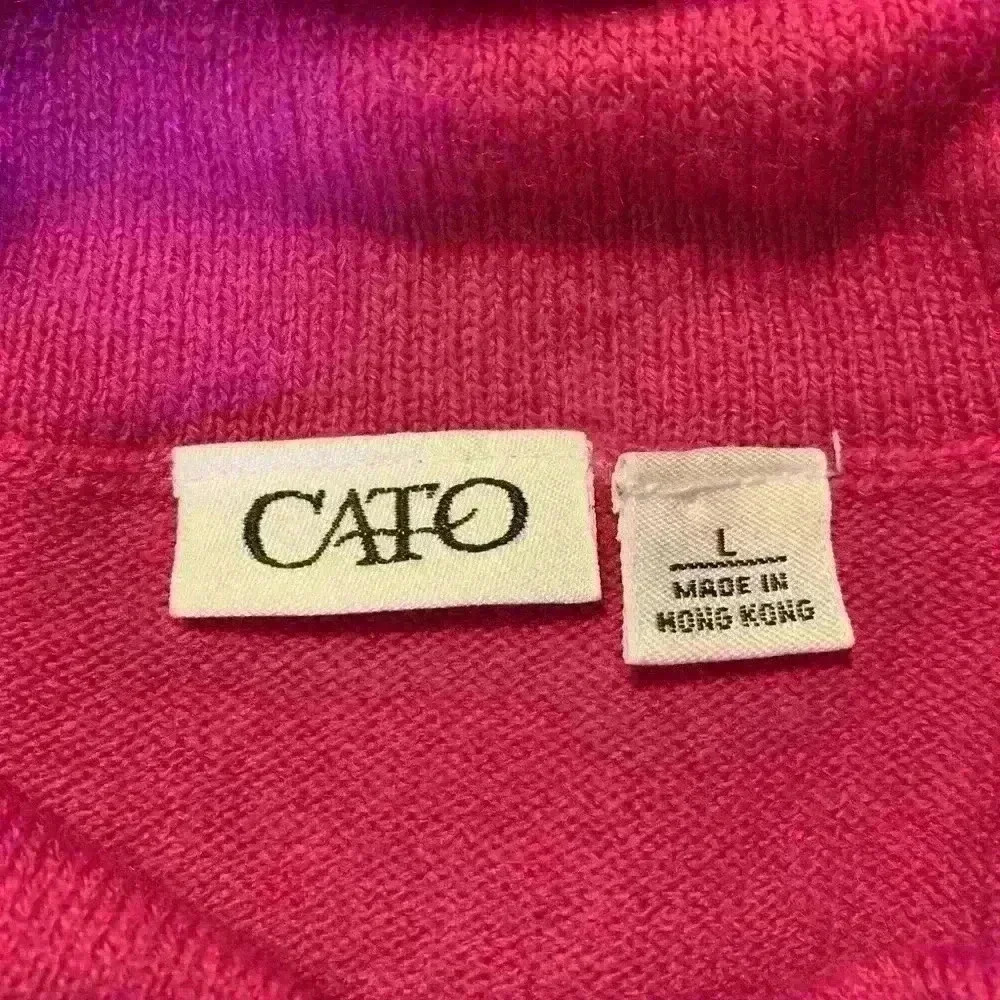 Y2K 1990’s hot pink cropped cowl neck, sweater with 3/4 length sleeves soft girl - Picture 4 of 7